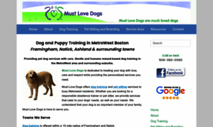 Must-love-dogs.net thumbnail