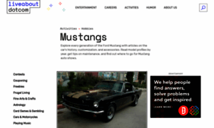 Mustangs.about.com thumbnail