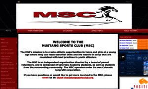 Mustangsportsclub.org thumbnail