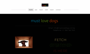 Mustlovedogs.com.ky thumbnail