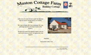 Mustoncottagefarm.co.uk thumbnail