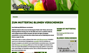 Muttertagblumen.net thumbnail