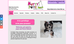 Muttypawsgrooming.com thumbnail