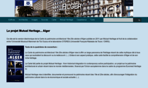 Mutualheritage-alger.univ-tours.fr thumbnail