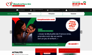 Mutuelledefranceunie.fr thumbnail