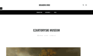 Muzeum-czartoryskich.krakow.pl thumbnail