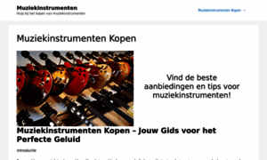 Muziekinstrumentenmuseum.nl thumbnail