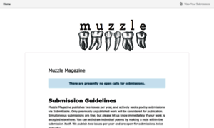 Muzzlemagazine.submittable.com thumbnail