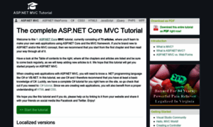 Mvc-tutorial.com thumbnail