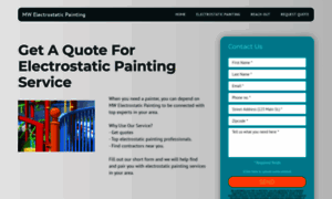 Mwelectrostaticpainting.com thumbnail