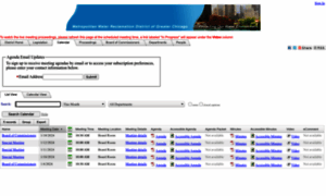 Mwrd.legistar.com thumbnail