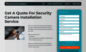 Mwsecuritycameras.com thumbnail