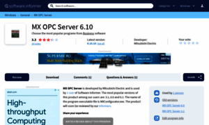 Mx-opc-server.software.informer.com thumbnail