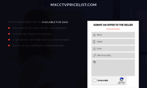 Mxcctvpricelist.com thumbnail