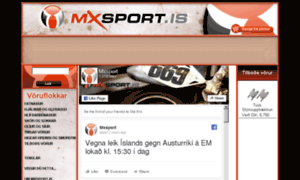 Mxsport.is thumbnail