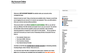My-account-online.co.uk thumbnail