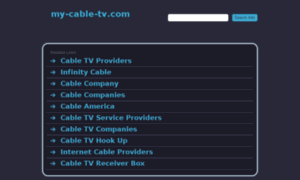 My-cable-tv.com thumbnail