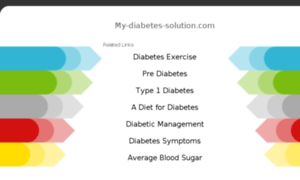 My-diabetes-solution.com thumbnail