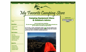 My-favorite-camping-store.com thumbnail