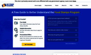 My-food-stamps.org thumbnail