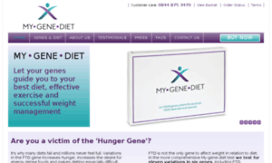 My-gene-diet.com thumbnail