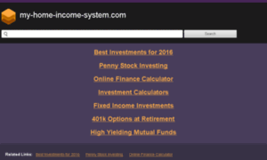 My-home-income-system.com thumbnail