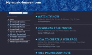 My-music-heaven.com thumbnail