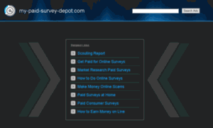 My-paid-survey-depot.com thumbnail