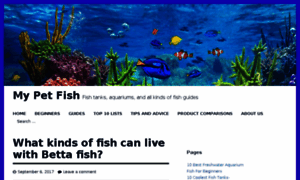 My-pet-fish.com thumbnail