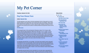 My-petcorner.blogspot.com thumbnail