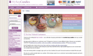 My-soy-candles.com thumbnail