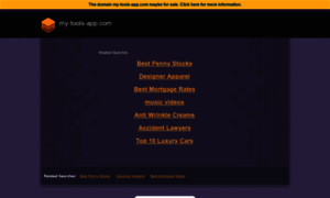My-tools-app.com thumbnail