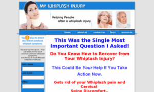 My-whiplash-injury.com thumbnail