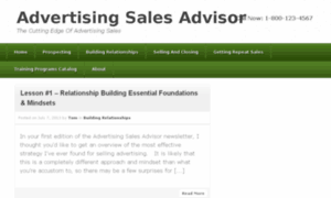 My.advertisingsalesadvisor.com thumbnail