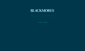 My.blackmores.com.au thumbnail