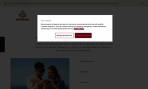 My.cunard.com thumbnail