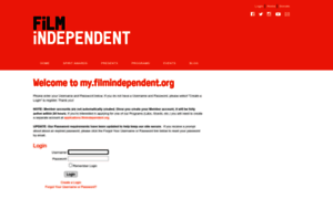 My.filmindependent.org thumbnail