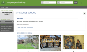 My.georgeschool.org thumbnail