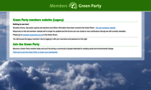 My.greenparty.org.uk thumbnail