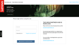 My.lenovopartnernetwork.com thumbnail