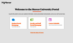 My.mercer.edu thumbnail