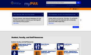 My.pitt.edu thumbnail
