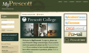 My.prescott.edu thumbnail