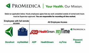 My.promedica.org thumbnail