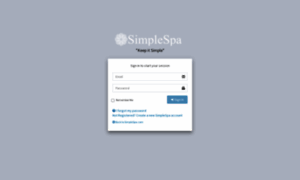 My.simplespa.com thumbnail