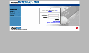 My.wexhealthcard.com thumbnail