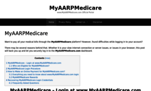 Myaarpmedicare.site thumbnail