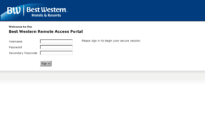 Myaccess.bestwestern.com thumbnail