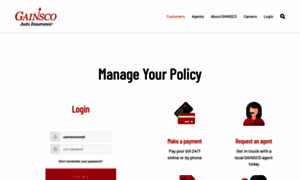 Myaccount.gainsco.com thumbnail