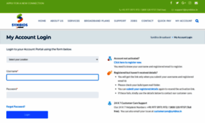 Myaccount.symbiosbroadband.net thumbnail